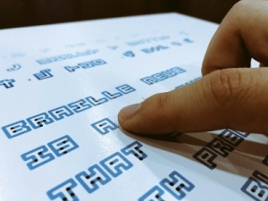 Vignette de l'actualité L'écriture Braille Neue Vignette de l'actualité L'écriture Braille Neue
